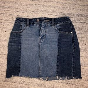 Pacsun Jean skirt barely worn